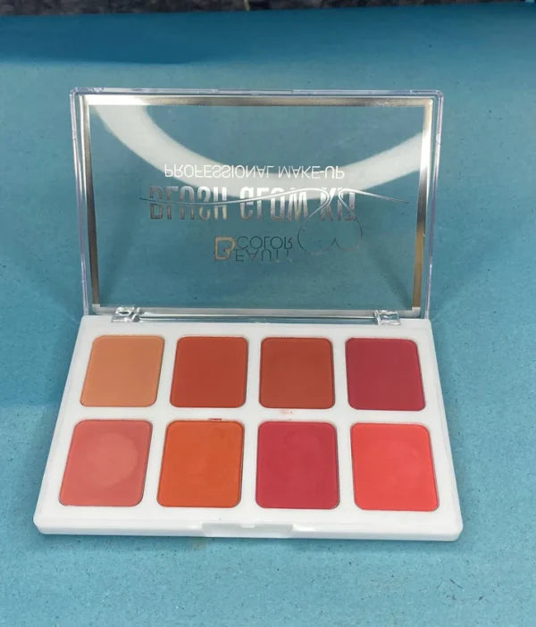 Beauty Color Blush Glow Kit – 8 Colors