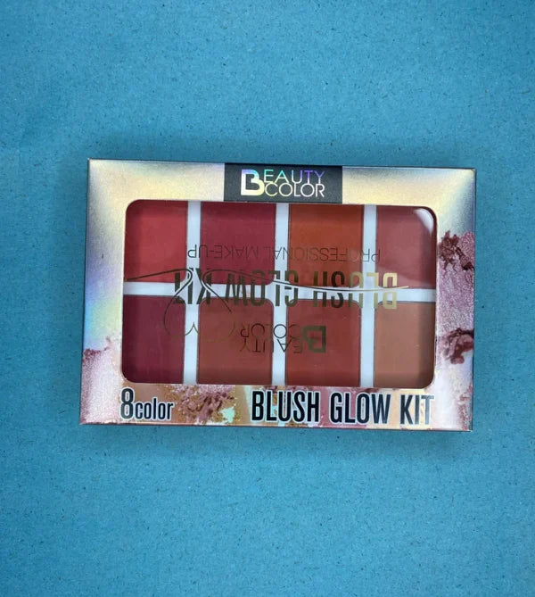 Beauty Color Blush Glow Kit – 8 Colors