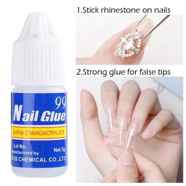 Artificial Nails Sticking Glue 5Pcs