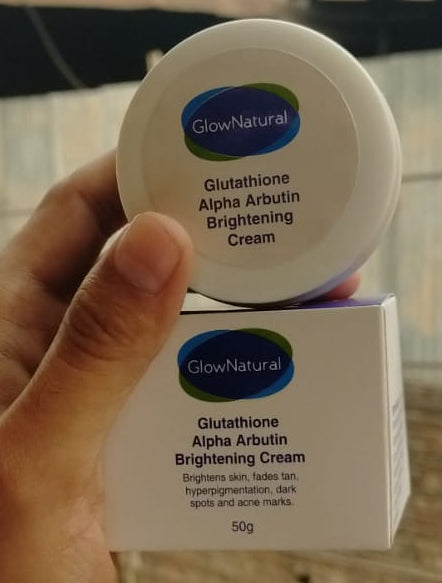 Glow Natural Glutathione Skin Brightening Cream - 50g