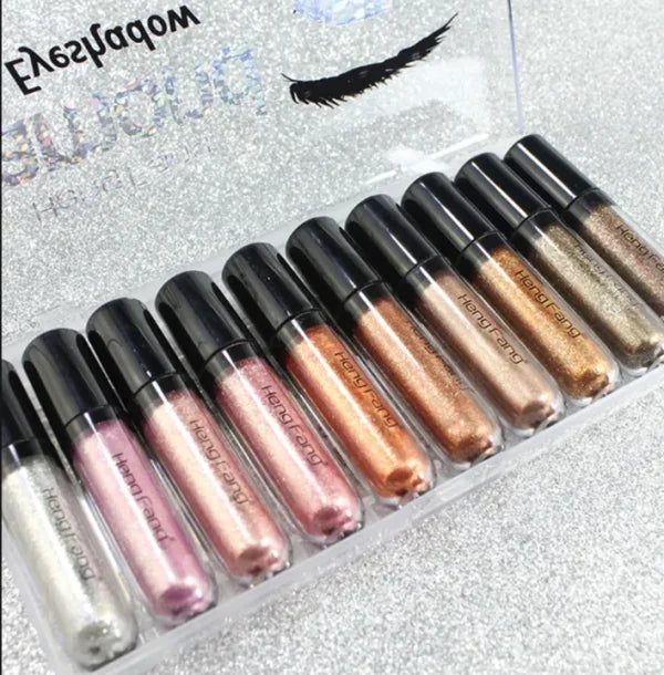 Shine Diamond Glitter Eyeshadow (10 Pcs)