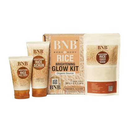 Bnb Rice Glowing Facial Kit