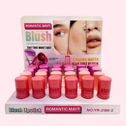 Romantic May Jelly Tint Blush Stick 4-Pcs