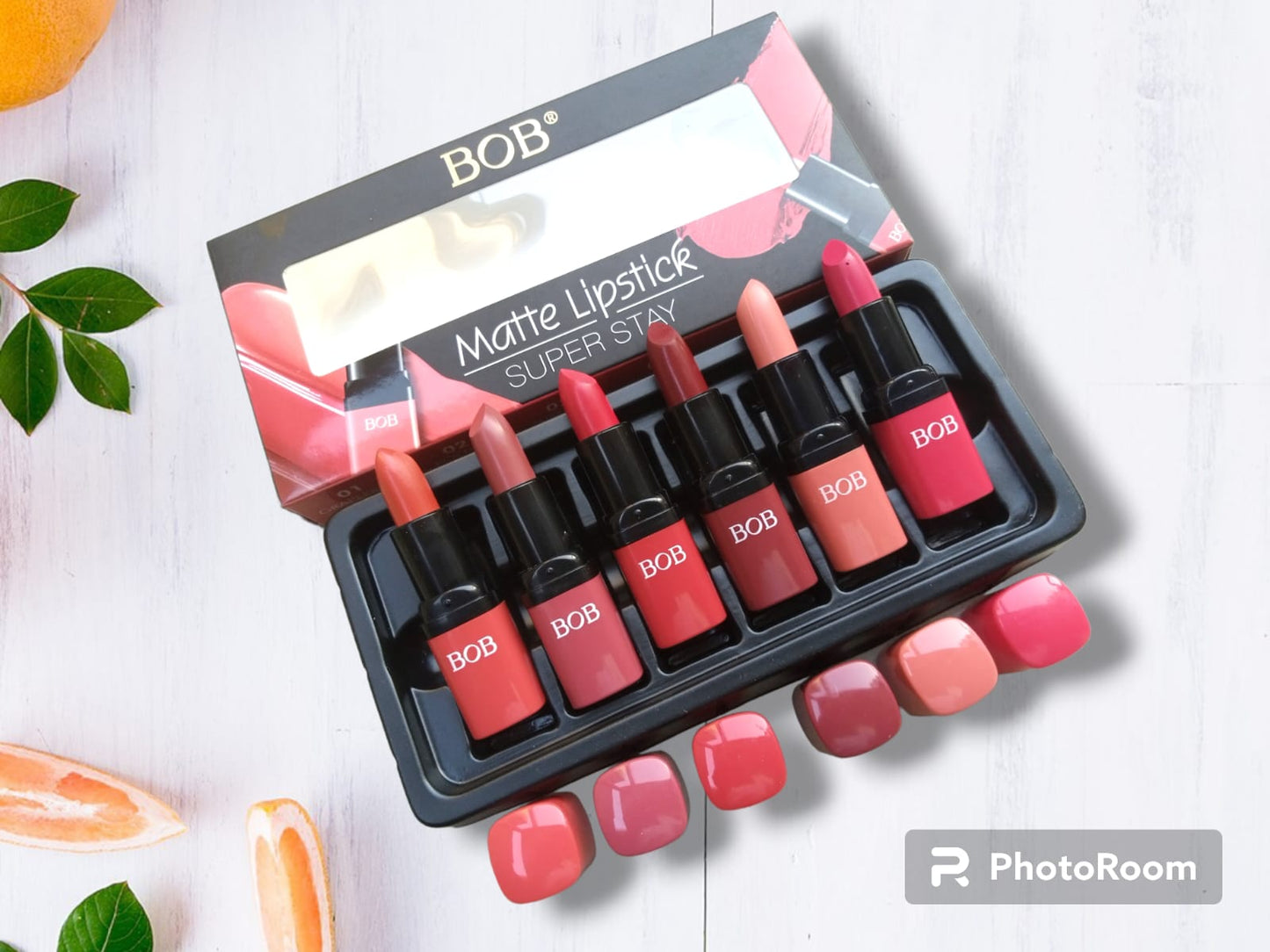 Matte Bob Lipstick Set (6 Pcs)