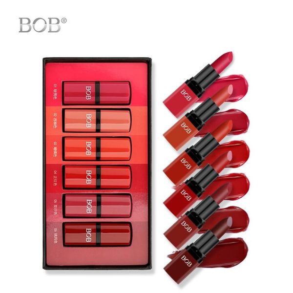 Matte Bob Lipstick Set (6 Pcs)