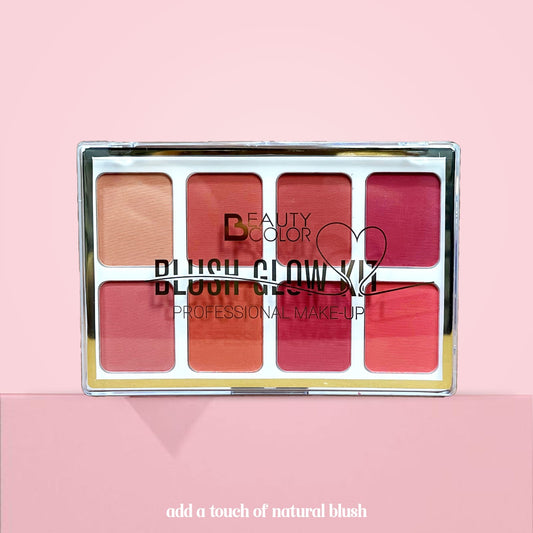 Beauty Color Blush Glow Kit – 8 Colors