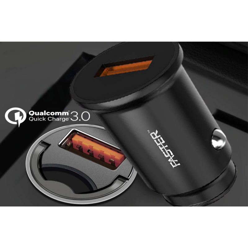 FCC-IQ7 Qualcomm Quick Charge 3.0 Micro USB Air Car Charger