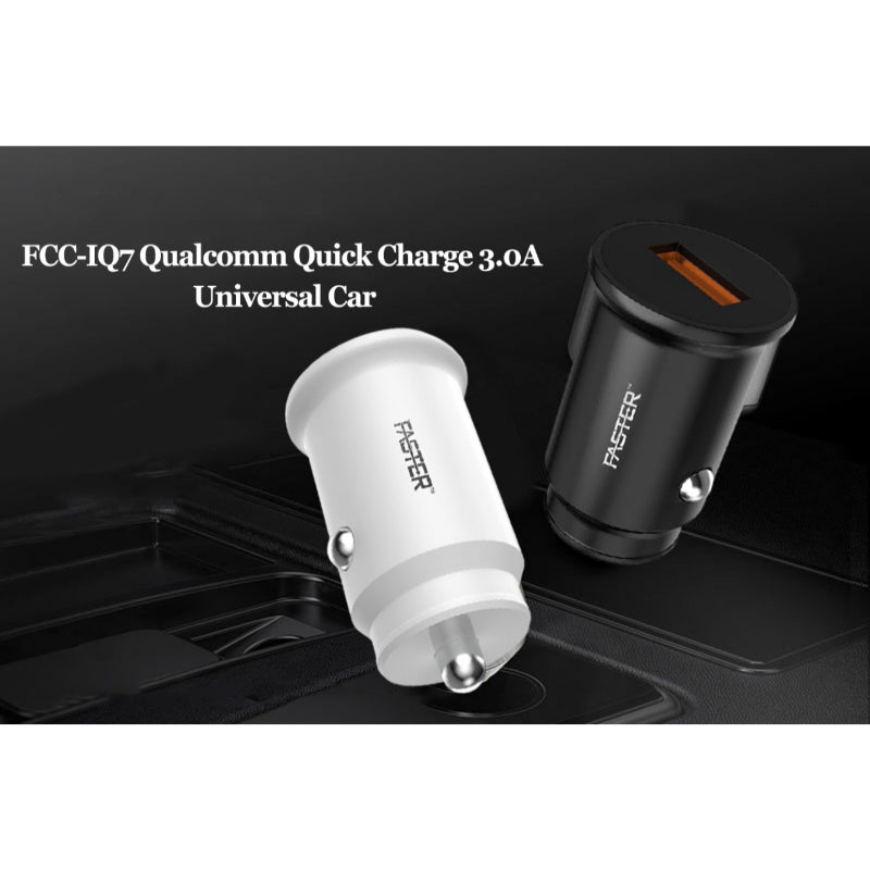 FCC-IQ7 Qualcomm Quick Charge 3.0 Micro USB Air Car Charger