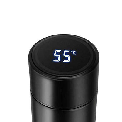 Temperature Display Indicator Insulated Stainless Steel Hot &amp; Cold Flask Bottle