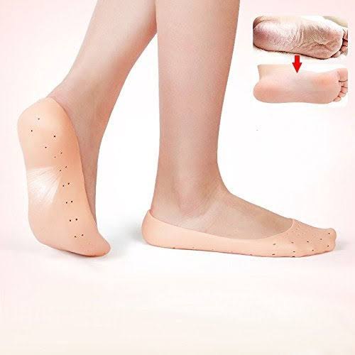 Full Heel Pain Anti Crack Silicone Care Set Anti Crack Full Length Socks - Pair