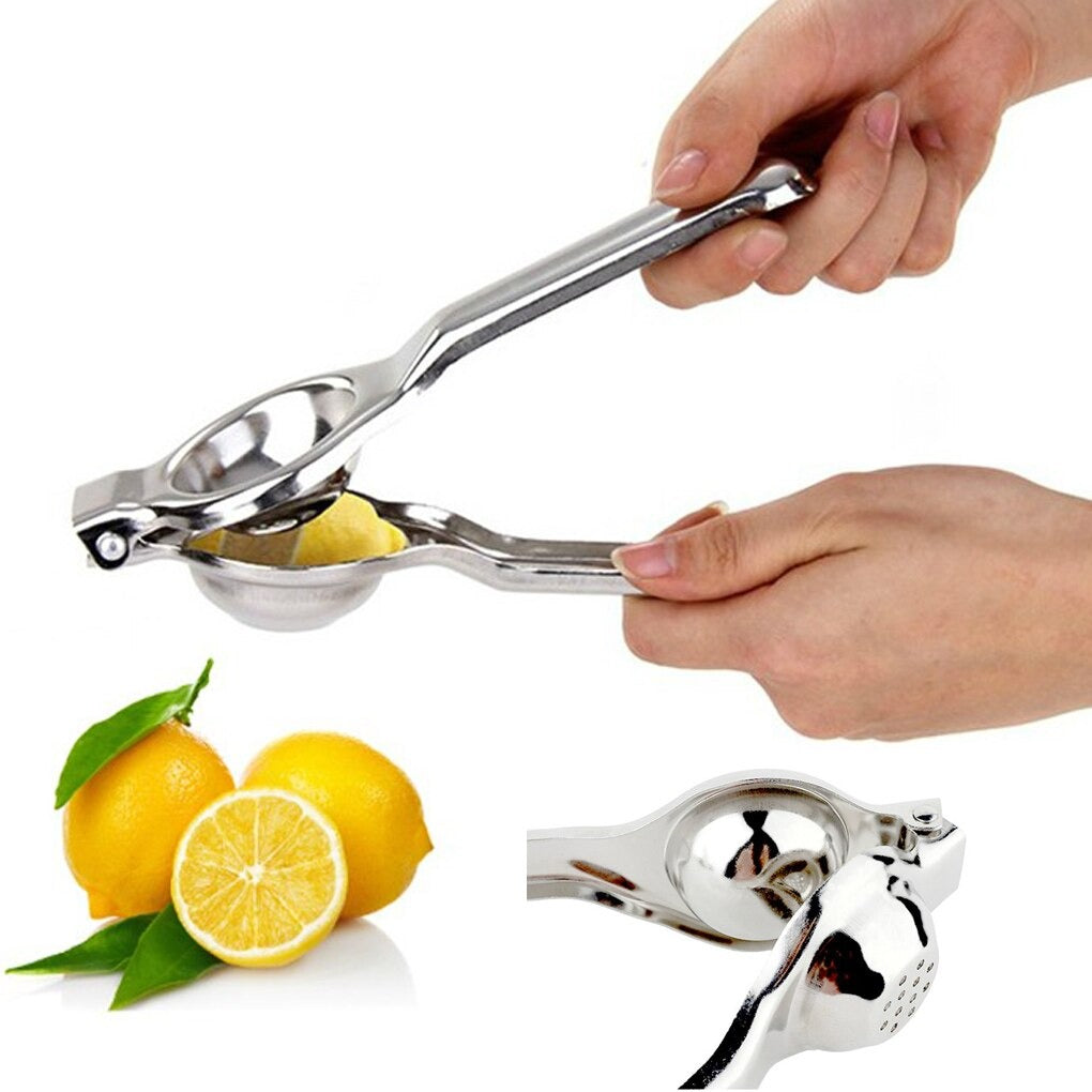 Stainless Steel Hand Press Lemon Squeezer Lime Juicer Citrus Kitchen Food Processor