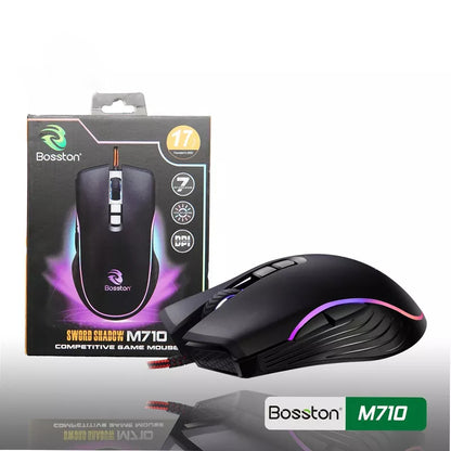 M710 Shadow High-End Optical RGB 3200Dpi Competitive Gaming Mouse