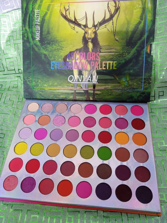 Qinyan 48 Colors Eyeshadow Palette