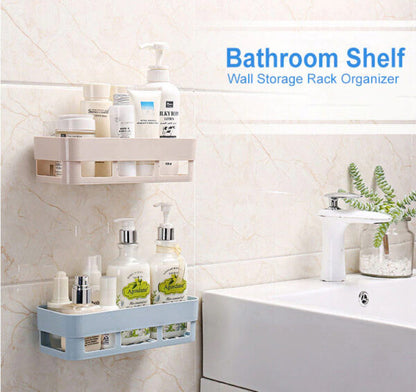 Plastic Kitchen Bathroom Corner Storage Rack Organizer