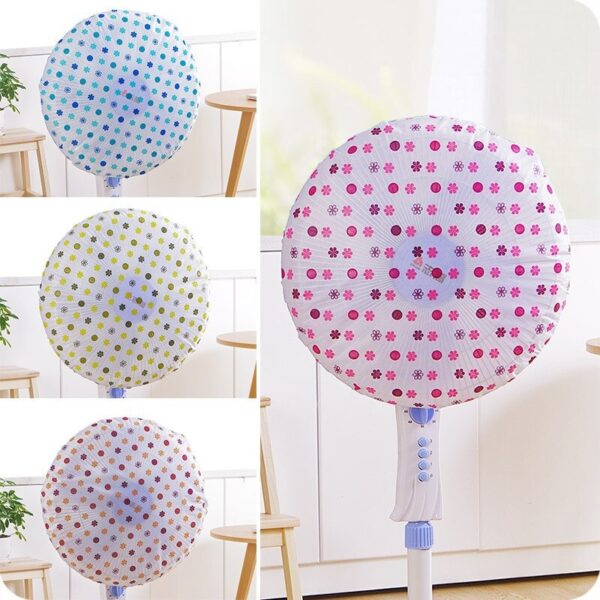 New Waterproof Electric Fan Dust Cover Fan Cover Household Stand Fan Protective Cover