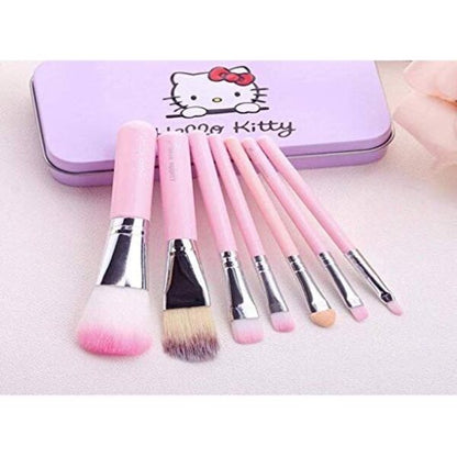 Hello Kitty Makeup 7 Brush Set