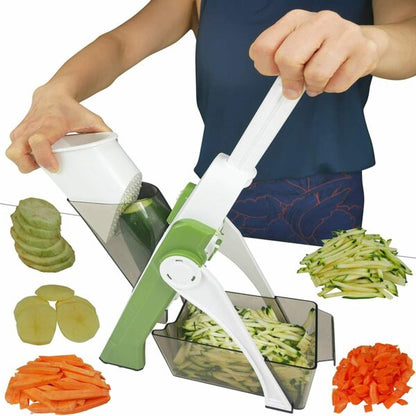 4 In 1 Vegetable Cutter Chopper Adjustable Multi-functional Vegetable Cutter Kitchen Shredder Grater Artifact