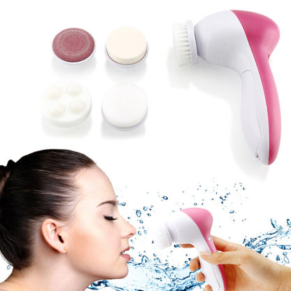 Face Massager for Facial, Facial Massager Machine, 5 in 1 facial massager, 5 in 1 beauty care massager for Removing Blackhead Exfoliating and Massaging