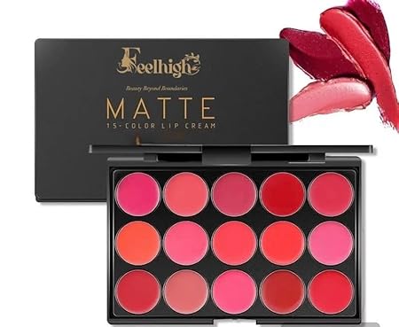 Matte Lip Cream Lipstick Palette 15-Color