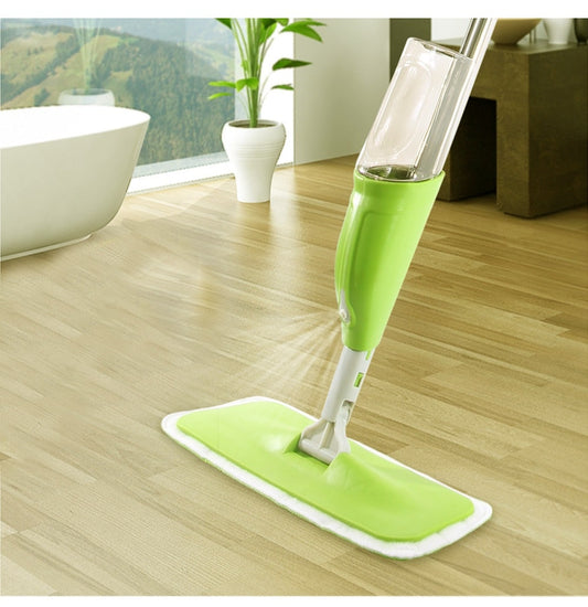 Household Flat Floor Mop Micro Fiber Spray Mop Cleaner Water Spraying Flat Mop Head Home Cleaning Tool