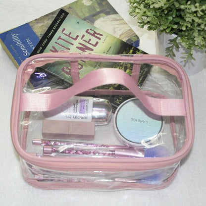 Makeup Cosmetic Clear Bag Portable Transparent Travel Storage