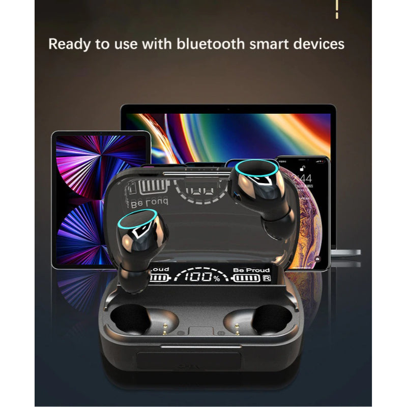 M30 TWS Bluetooth 5.2 Smart Touch Control Wireless Earbuds