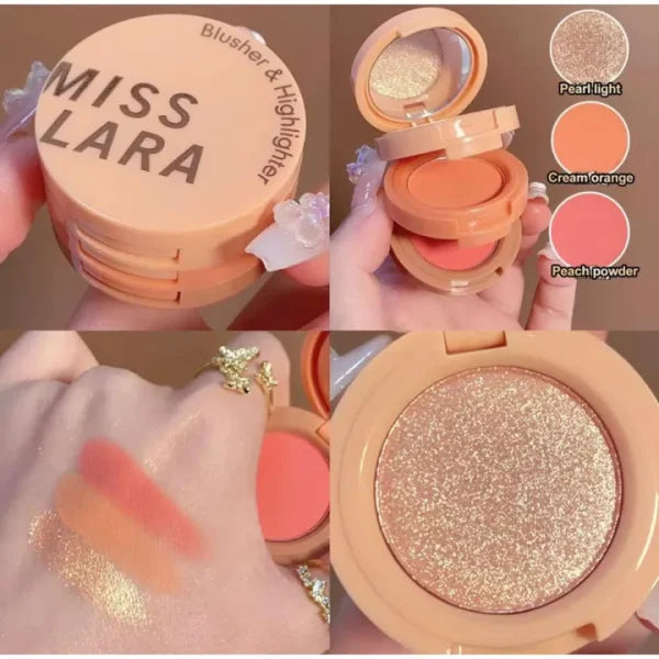 3 In 1 Matte Highlighter Blush