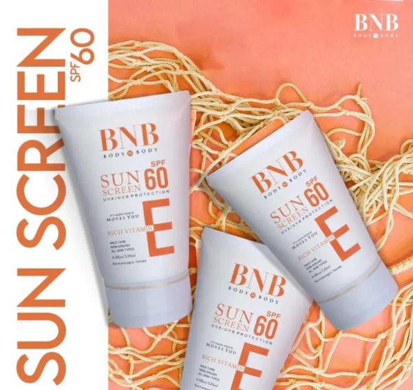 Bnb Sun Screen Spf-60 Vitamin E 120-Ml