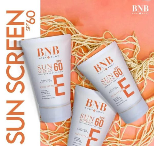 Bnb Sun Screen Spf-60 Vitamin E 120-Ml