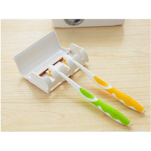 Automatic Toothpaste Dispenser Toothpaste Squeezer & Holder Set