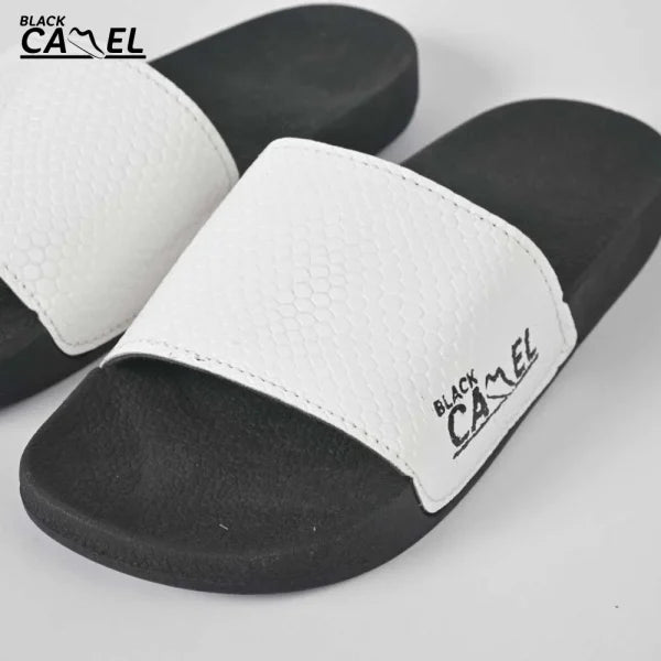 Black Camel Cobra Texture Slipper