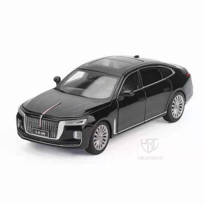 Hong Qi H9 Car Models Metal Alloy Die cast Vehicles Limousine Simulation with Light and Sound