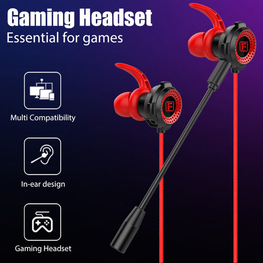 G900 Dual Gaming Headset With Detachable HD Long Mic