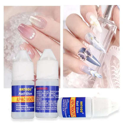 Artificial Nails Sticking Glue 5Pcs