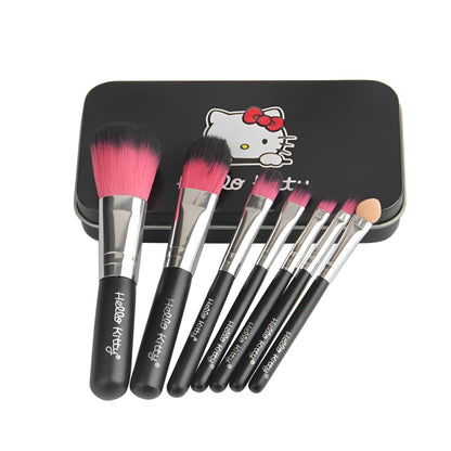 Cute Mini Hello Kitty 7PCS Makeup Brush Kit