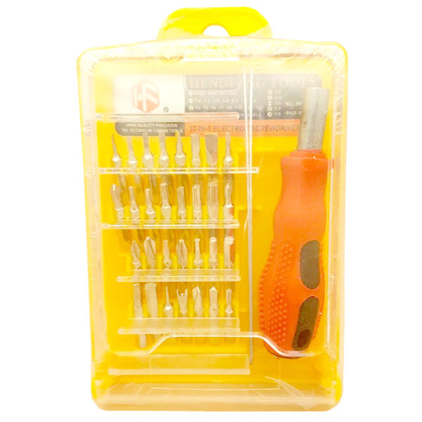 Compact 32 In 1 Multifunctional Electric Screwdriver Set