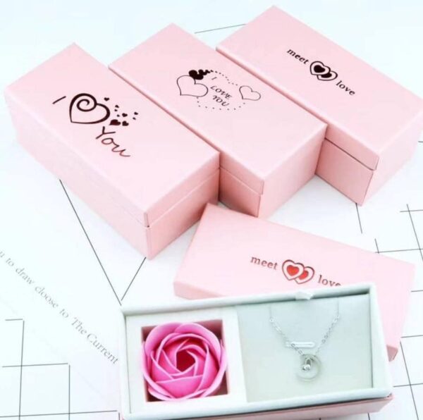 Rose Jewelry Display Ring Box