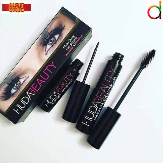 Huda Beauty Waterproof Eye Liner & Mascara