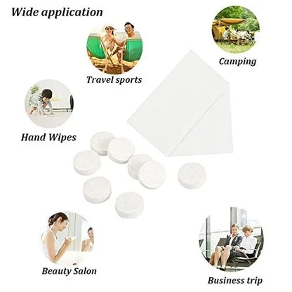 10 Pcs Compressed Towel Tablets