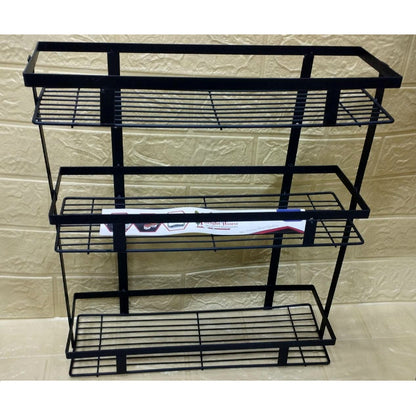3-Tier Multi-Purpose Metal Kitchen Storage Shelf Rack