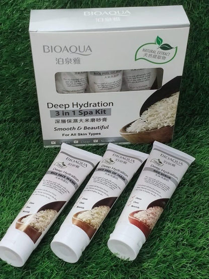 Bio Aqua Rice Kit (3 In 1 Spa Deep Cleaning Kit)