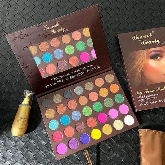 Beyond Beauty Usa My First Lady Hd Pro Eyeshadow 35 Colours