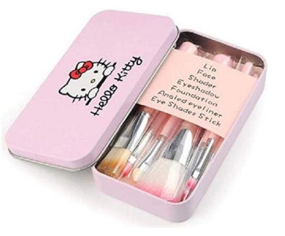 Hello Kitty Makeup Brush Set 7-pcs