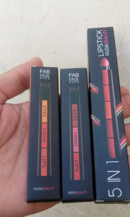 2 In 1 Combo Huda Beauty lipstick