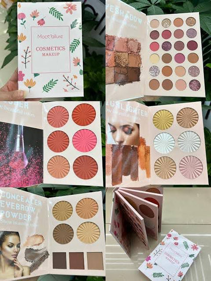 Mocallure 4 In 1 Eyeshadow Palette Book