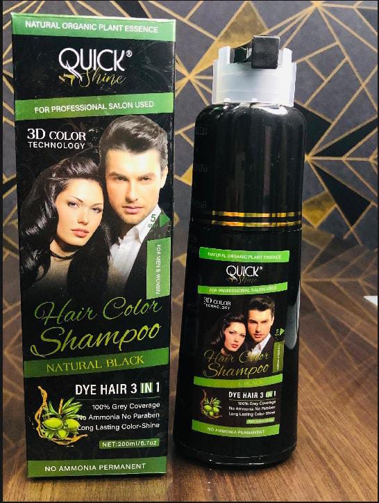 Quick Shine Hair Color Shampoo - 200ml