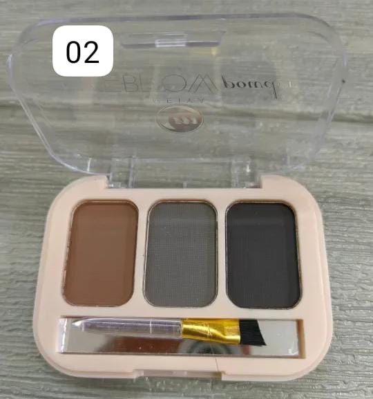 Meiya Beauty Eyebrow Palette 3 Colors