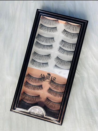 Anjeer Mink Eyelashes 10 Pairs