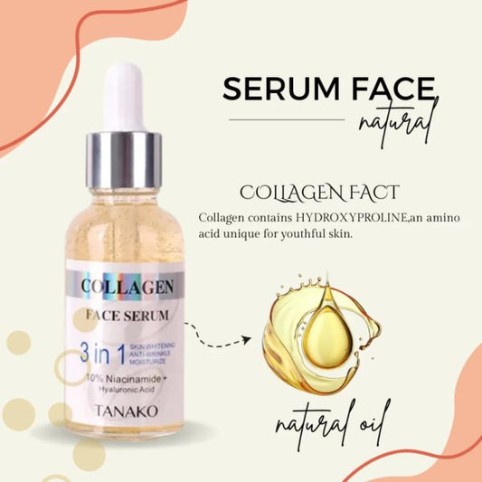 3 In 1 Korean Natural Oil Whitening & Anti Aging Serum 30ml