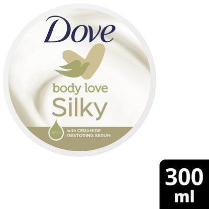 Dove Silky Moisturizing Body Cream - 300ml